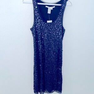 Max Studio Sequins Dress L NWT